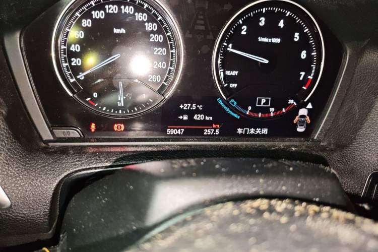 Used BMW 2 Series 2018 220i Convertible Coupe Sports Design Package Odometer Close Up