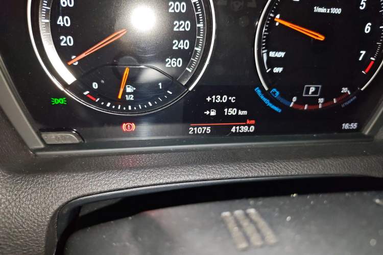 Used BMW 2 Series 2018 225i Convertible Coupe M Sport Edition Odometer Close Up