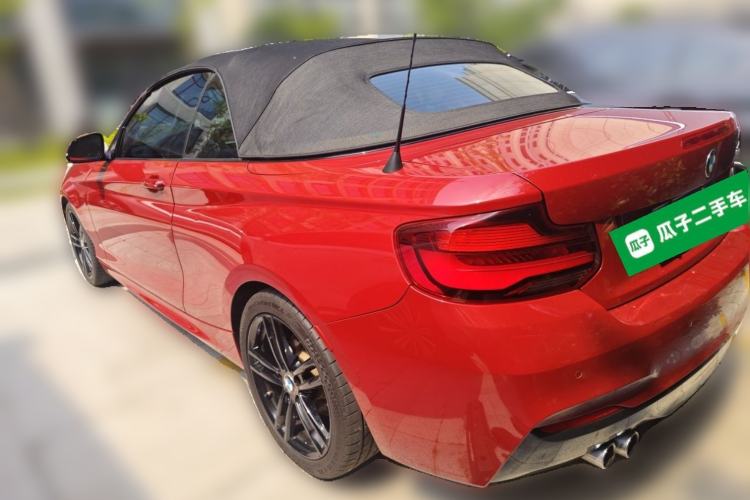 Used BMW 2 Series 2018 225i Convertible Coupe Luxury Model M Sport Package Rear Left 45 Deg