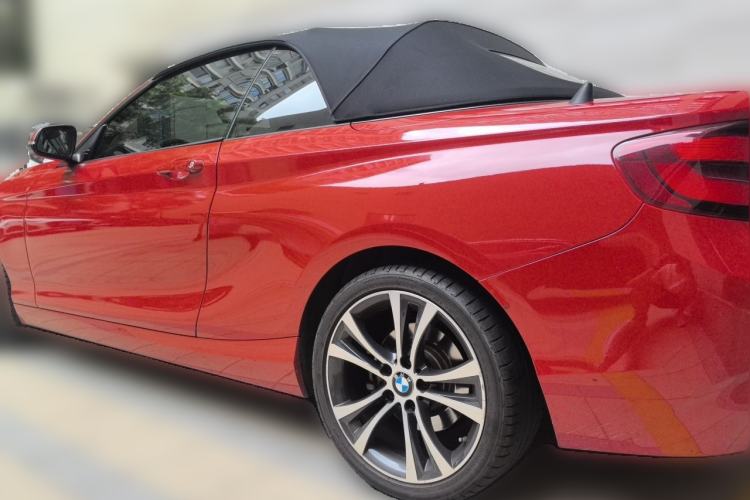 Used BMW 2 Series 2018 225i Convertible Coupe M Sport Edition Rear Left 45 Deg
