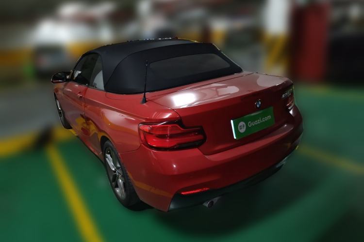 Used BMW 2 Series 2018 225i Convertible Coupe M Sport Edition Rear Left 45 Deg