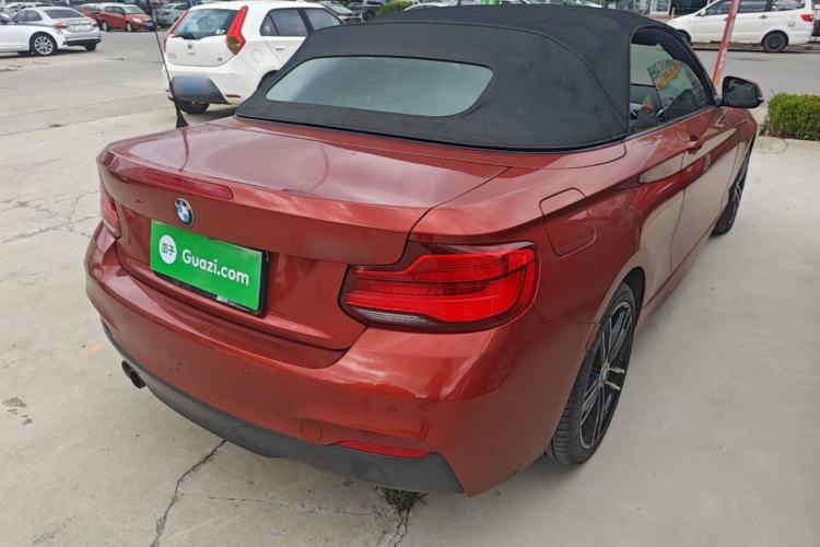 Used BMW 2 Series 2018 225i Convertible Coupe Luxury Model M Sport Package Rear Right 45 Deg