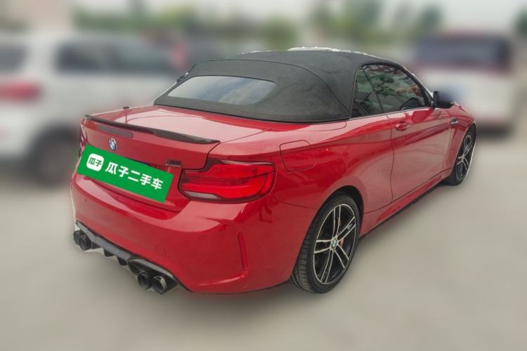 Used BMW 2 Series 2018 225i Convertible Coupe Luxury Model M Sport Package Rear Right 45 Deg