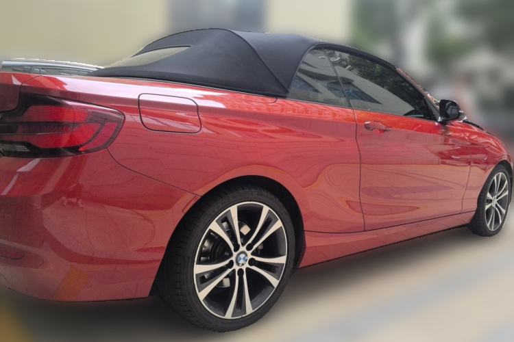 Used BMW 2 Series 2018 225i Convertible Coupe M Sport Edition Rear Right 45 Deg