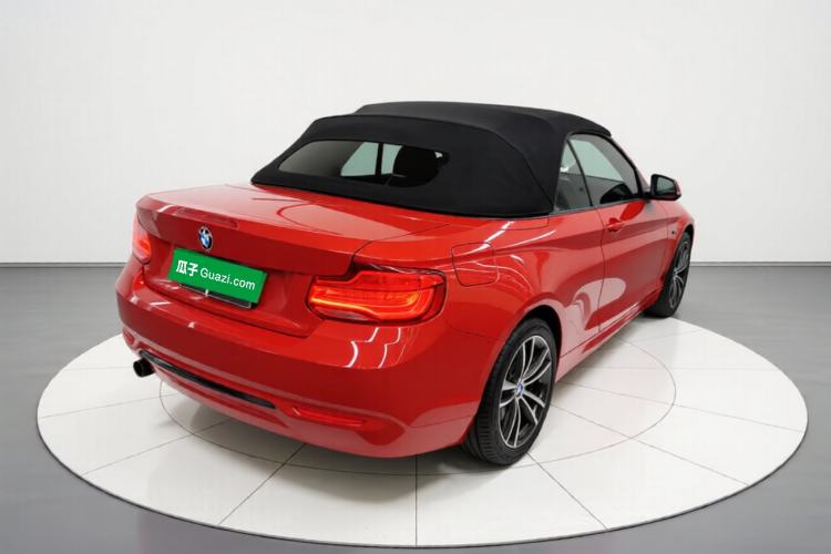 Used BMW 2 Series 2018 220i Convertible Coupe Sports Design Package Rear Right 45 Deg