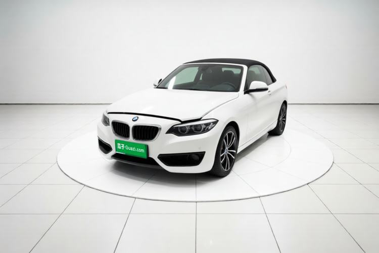 Used BMW 2 Series 2018 220i Convertible Coupe Sports Design Package Guazi used car, China used car export, Used car for sale, Used BMW cars, Cheapest cars for sale
