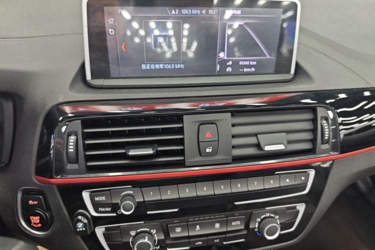 Used BMW 2 Series 2018 220i Convertible Coupe Sports Design Package Audio And AC Panel