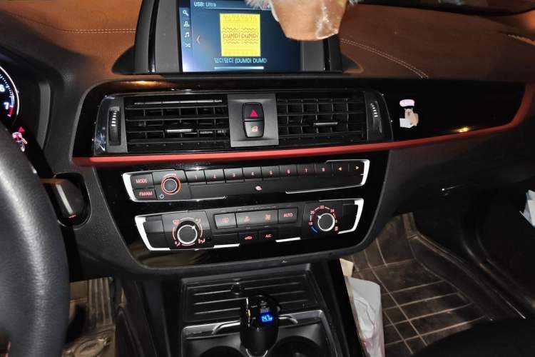 Used BMW 2 Series 2018 220i Convertible Coupe Sports Design Package Audio And AC Panel