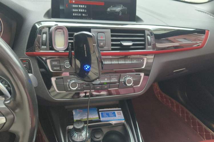 Used BMW 2 Series 2018 220i Convertible Coupe Sports Design Package Audio And AC Panel