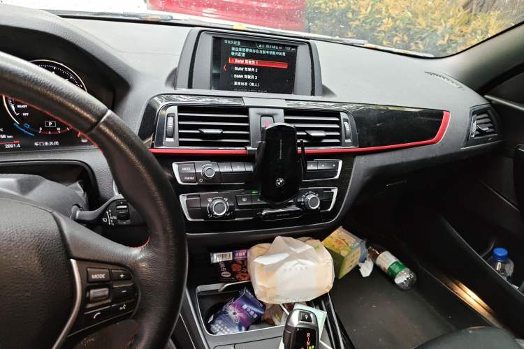 Used BMW 2 Series 2018 220i Convertible Coupe Sports Design Package Audio And AC Panel