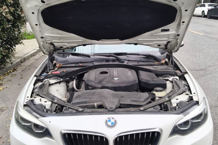 Used BMW 2 Series 2018 220i Convertible Coupe Sports Design Package Engine Bay