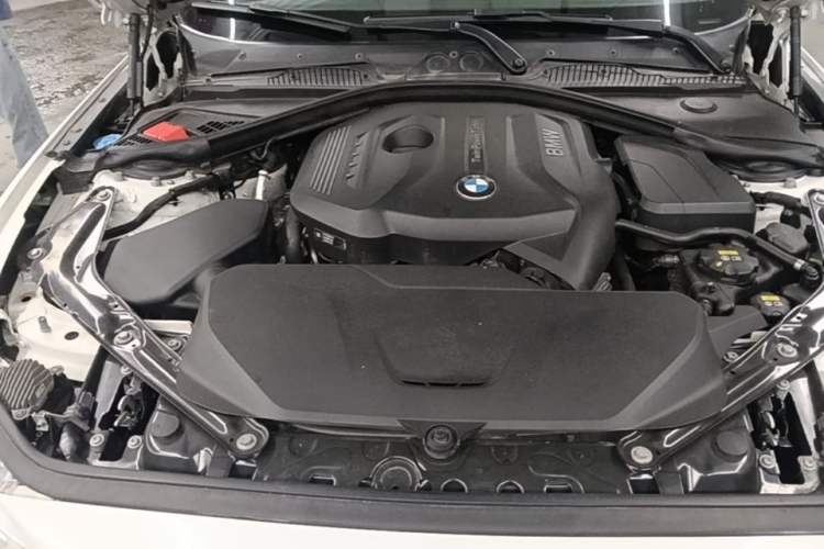 Used BMW 2 Series 2018 225i Convertible Coupe Luxury Model M Sport Package Engine Bay