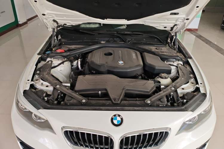 Used BMW 2 Series 2018 220i Convertible Coupe Sports Design Package Engine Bay