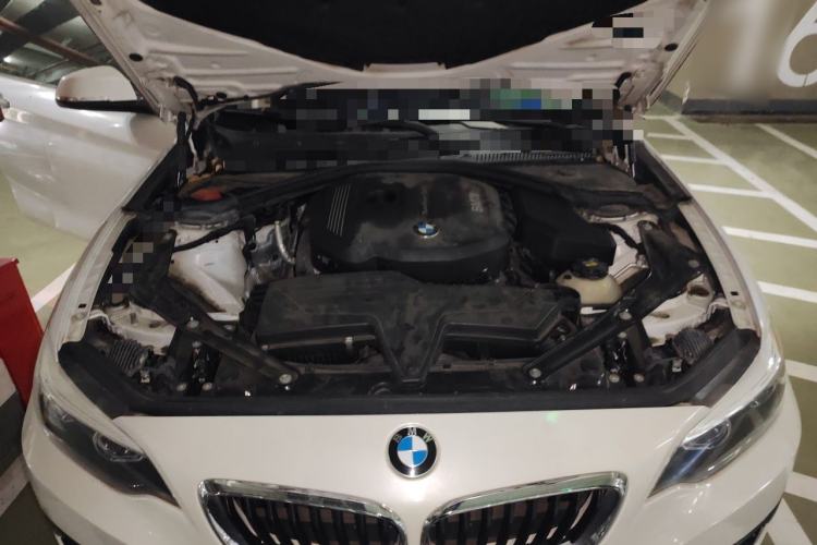 Used BMW 2 Series 2018 220i Convertible Coupe Sports Design Package Engine Bay