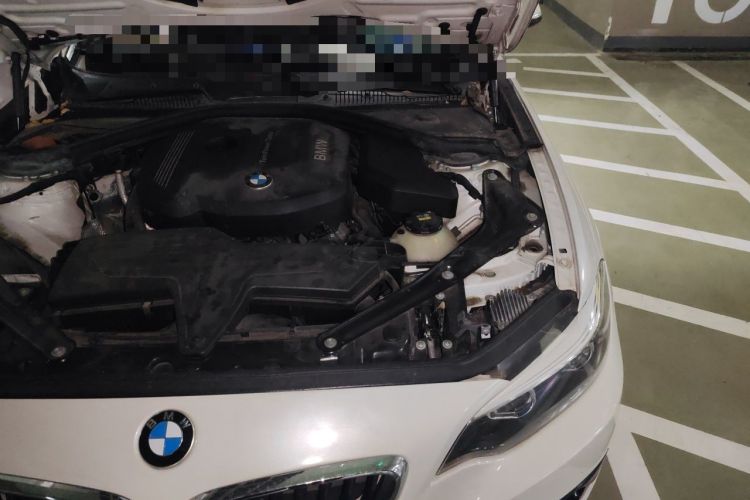 Used BMW 2 Series 2018 220i Convertible Coupe Sports Design Package Engine Bay Left