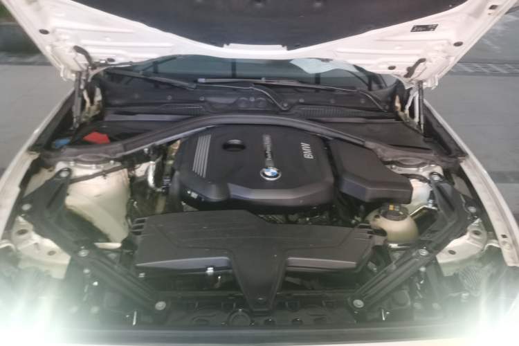 Used BMW 2 Series 2018 220i Convertible Coupe Sports Design Package Engine Bay