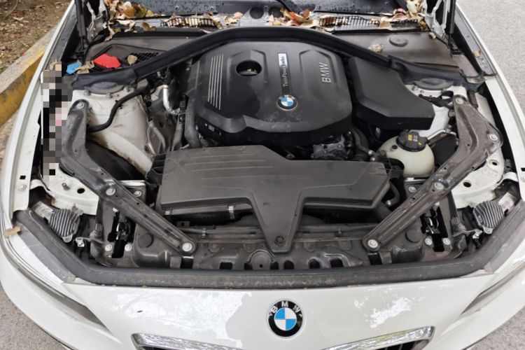 Used BMW 2 Series 2018 220i Convertible Coupe Sports Design Package Engine Bay