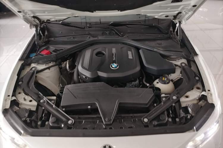 Used BMW 2 Series 2018 220i Convertible Coupe Sports Design Package Engine Bay