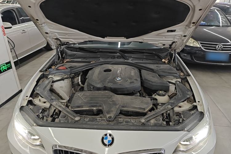 Used BMW 2 Series 2018 220i Convertible Coupe Sports Design Package Engine Bay