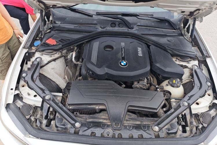 Used BMW 2 Series 2018 220i Convertible Coupe Sports Design Package Engine Bay