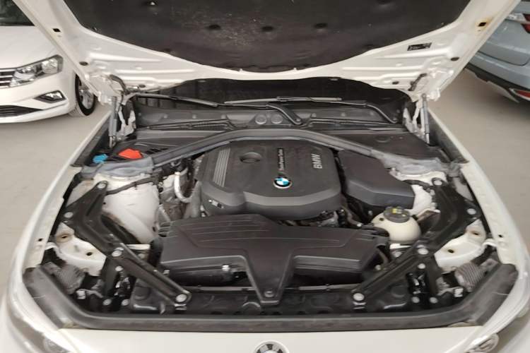 Used BMW 2 Series 2018 220i Convertible Coupe Sports Design Package Engine Bay