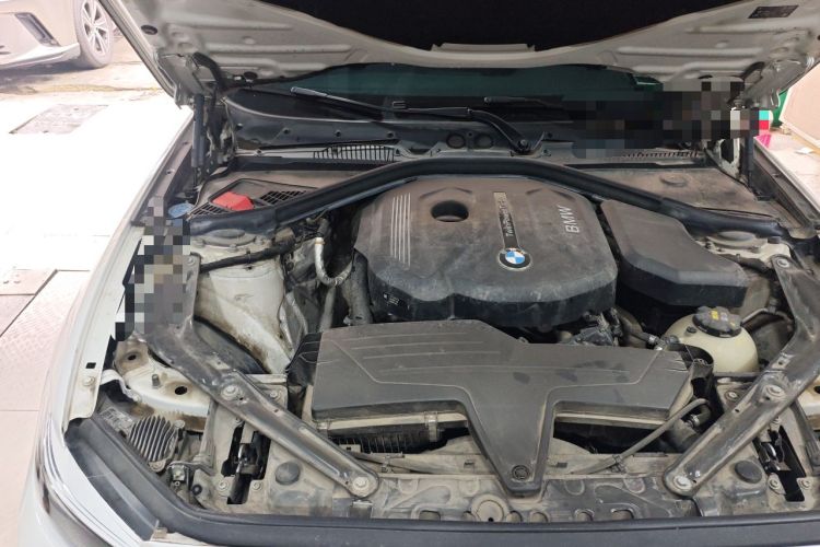 Used BMW 2 Series 2018 220i Convertible Coupe Sports Design Package Engine Bay Right
