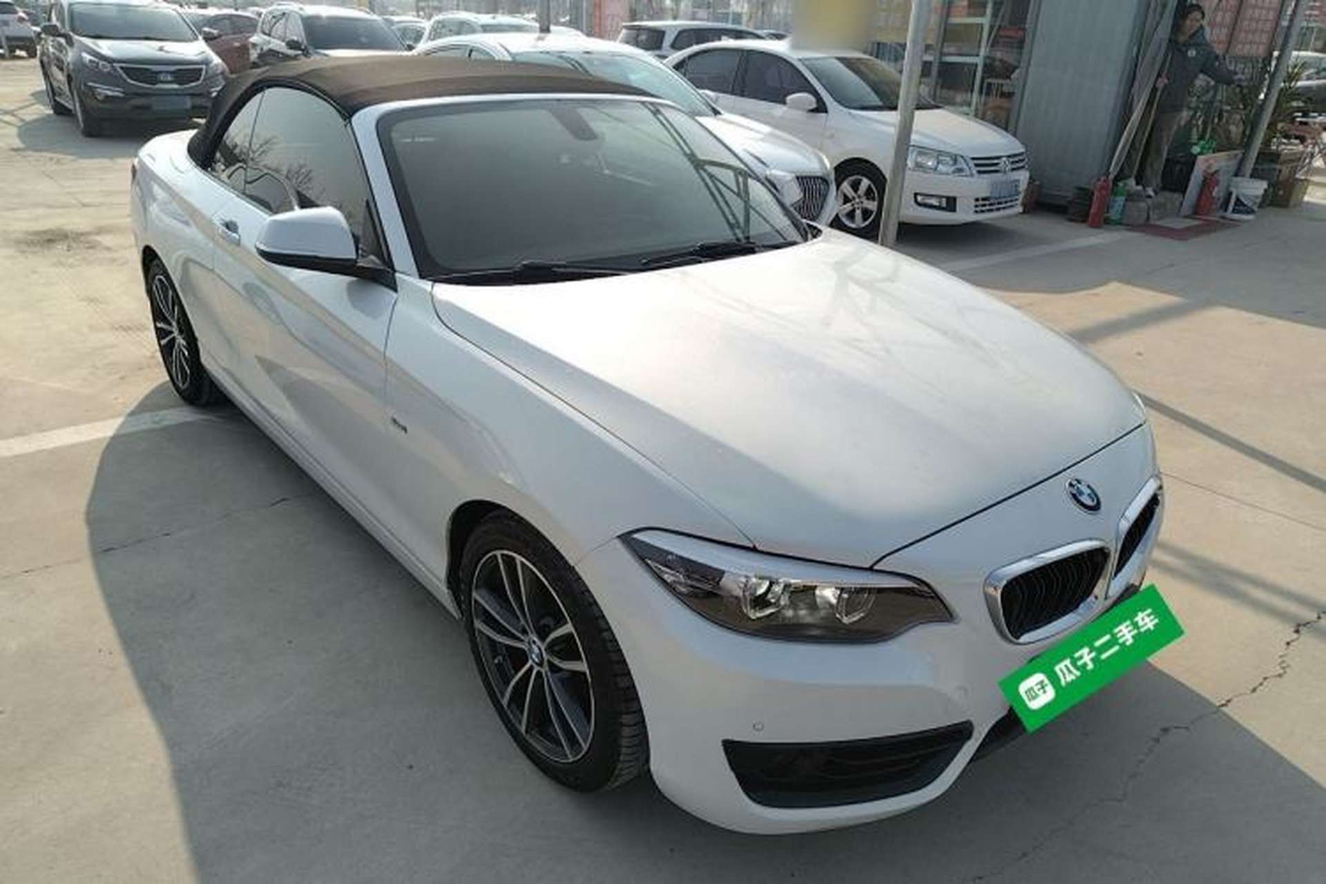 Used BMW 2 Series 2018 220i Convertible Coupe Sports Design Package Exterior 1