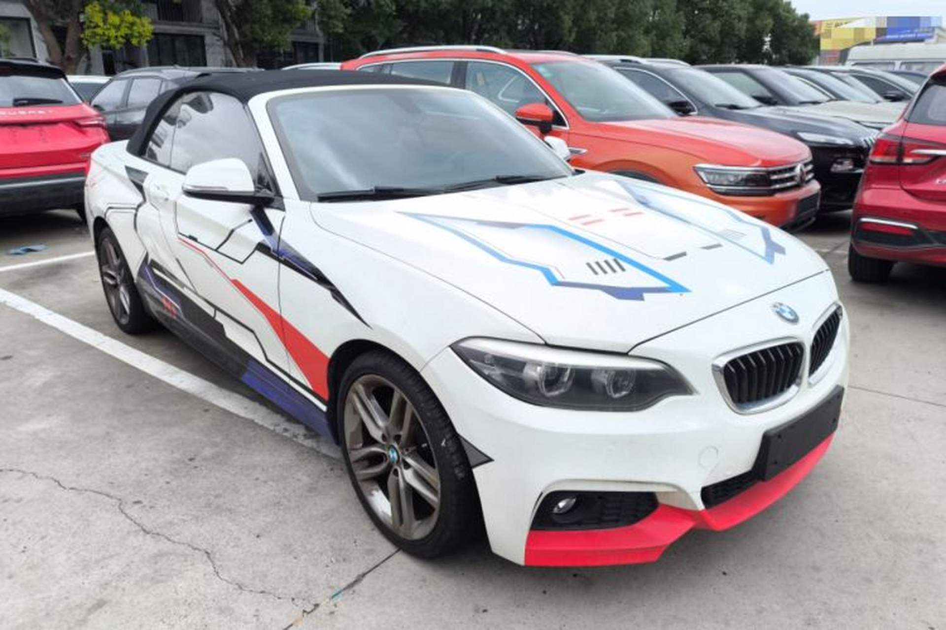 Used BMW 2 Series 2018 225i Convertible Coupe M Sport Edition Exterior 2