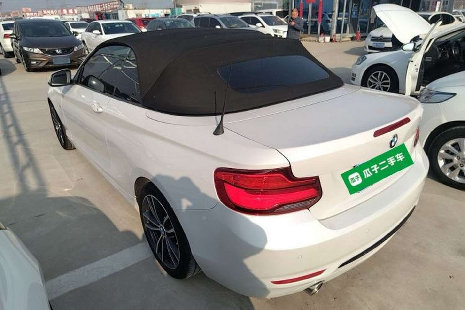 Used BMW 2 Series 2018 220i Convertible Coupe Sports Design Package Exterior 2