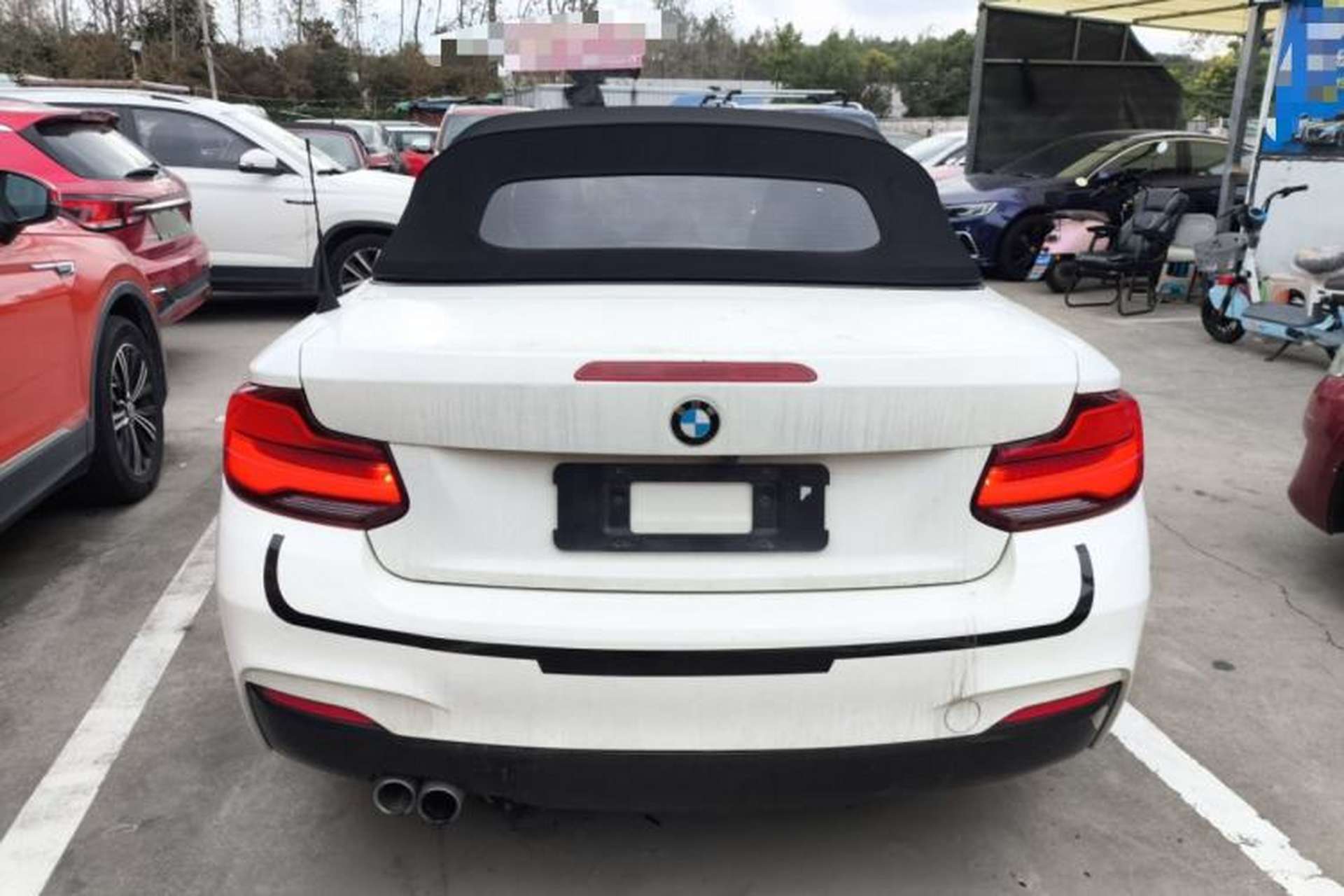 Used BMW 2 Series 2018 225i Convertible Coupe M Sport Edition Exterior 4