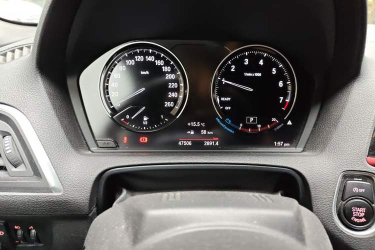 Used BMW 2 Series 2018 220i Convertible Coupe Sports Design Package Instrument Cluster