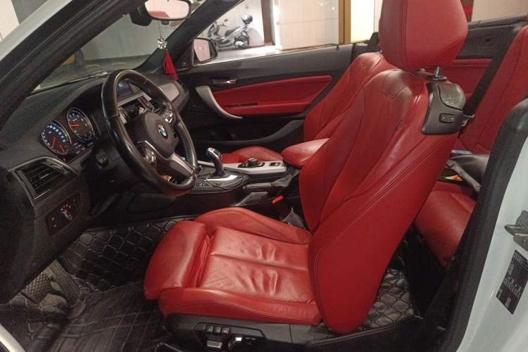 Used BMW 2 Series 2018 225i Convertible Coupe Luxury Model M Sport Package Left Front Seat