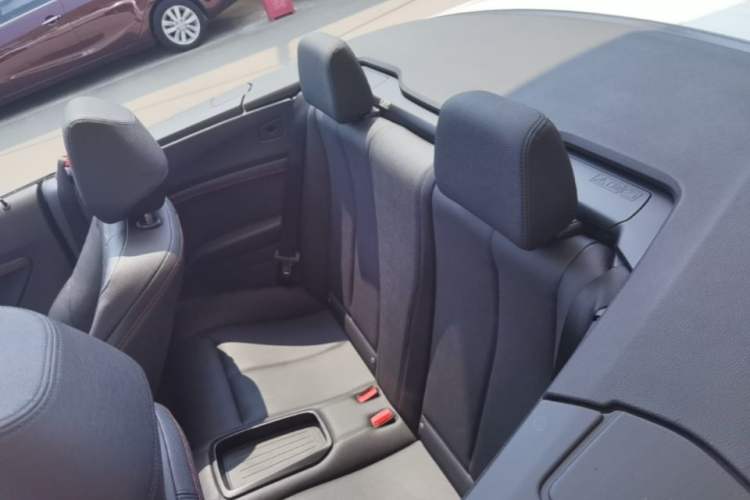 Used BMW 2 Series 2018 220i Convertible Coupe Sports Design Package Left Rear Seat