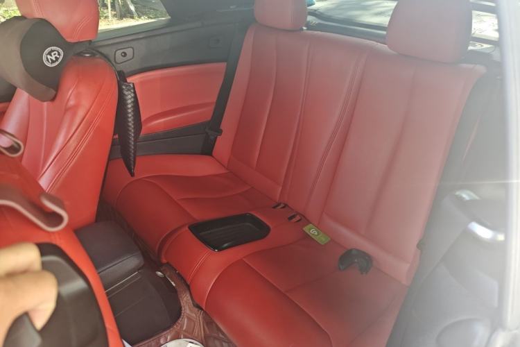 Used BMW 2 Series 2018 220i Convertible Coupe Sports Design Package Left Rear Seat