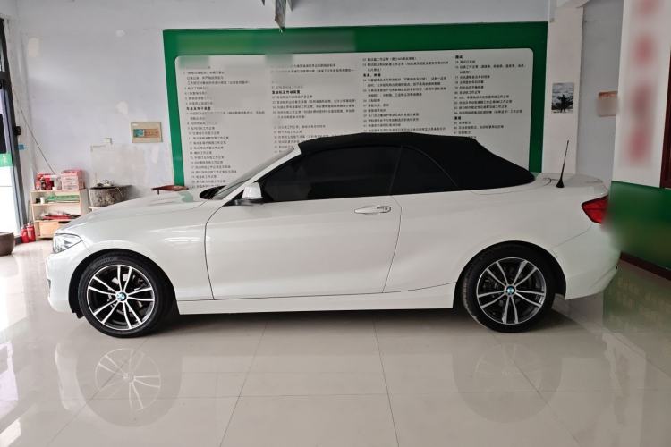 Used BMW 2 Series 2018 220i Convertible Coupe Sports Design Package Left Side