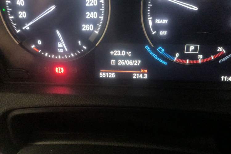 Used BMW 2 Series 2018 225i Convertible Coupe M Sport Edition Odometer Close Up