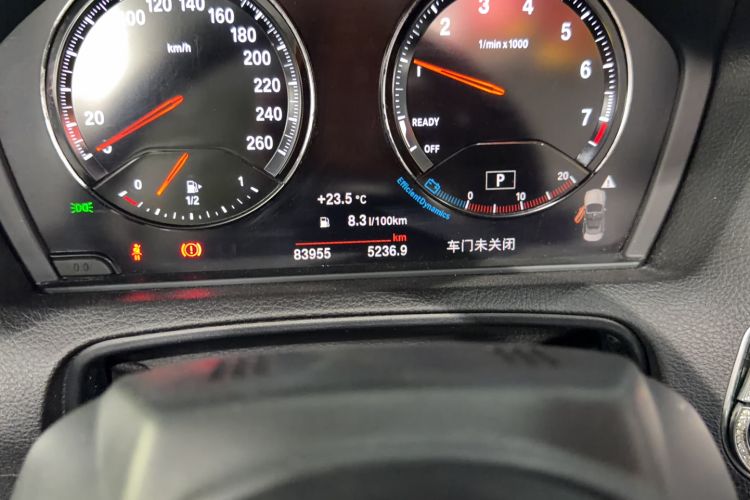 Used BMW 2 Series 2018 220i Convertible Coupe Sports Design Package Odometer Close Up