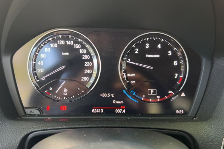 Used BMW 2 Series 2018 220i Sport Design Package Odometer Close Up