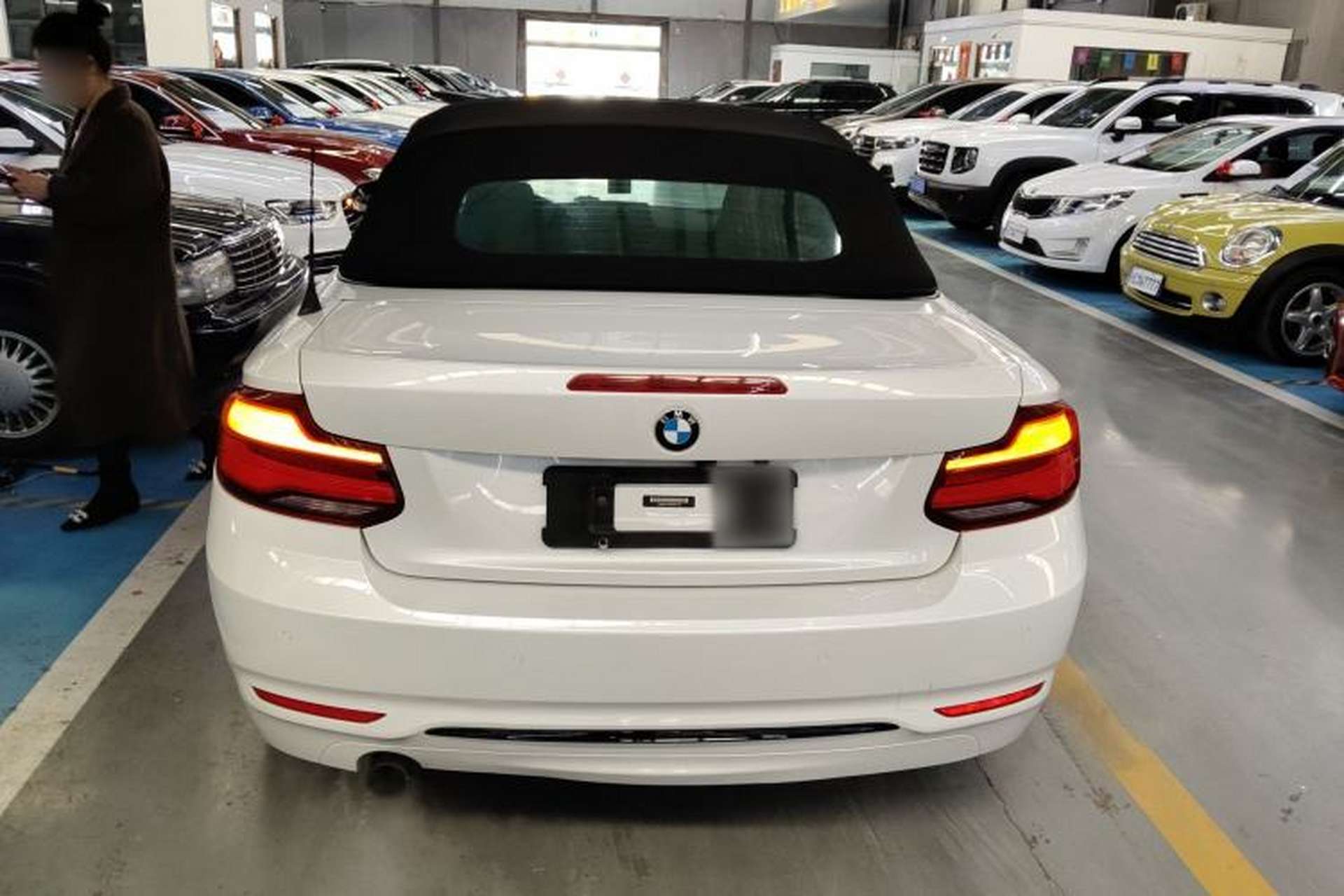 Used BMW 2 Series 2018 220i Convertible Coupe Sports Design Package Rear