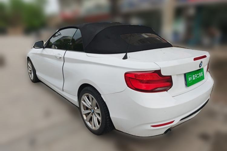 Used BMW 2 Series 2018 220i Convertible Coupe Sports Design Package Rear Left 45 Deg