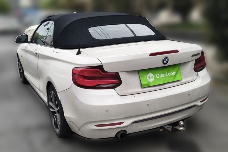 Used BMW 2 Series 2018 220i Convertible Coupe Sports Design Package Rear Left 45 Deg