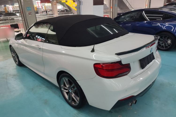 Used BMW 2 Series 2018 225i Convertible Coupe M Sport Edition Rear Left 45 Deg