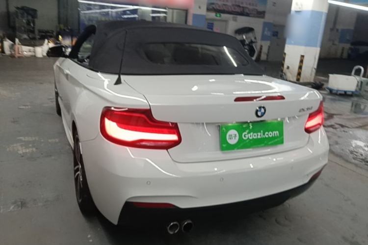 Used BMW 2 Series 2018 225i Convertible Coupe Luxury Model M Sport Package Rear Left 45 Deg