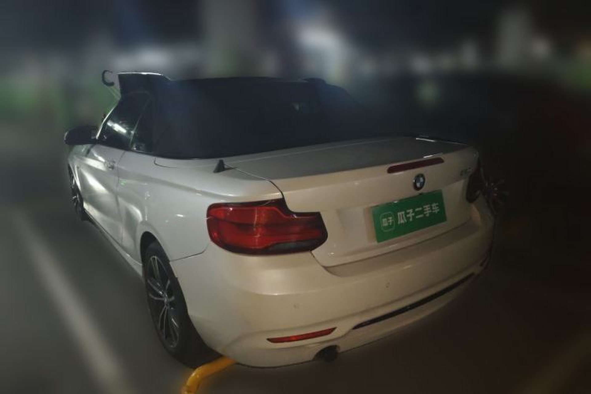 Used BMW 2 Series 2018 220i Convertible Coupe Sports Design Package Rear Left 45 Deg