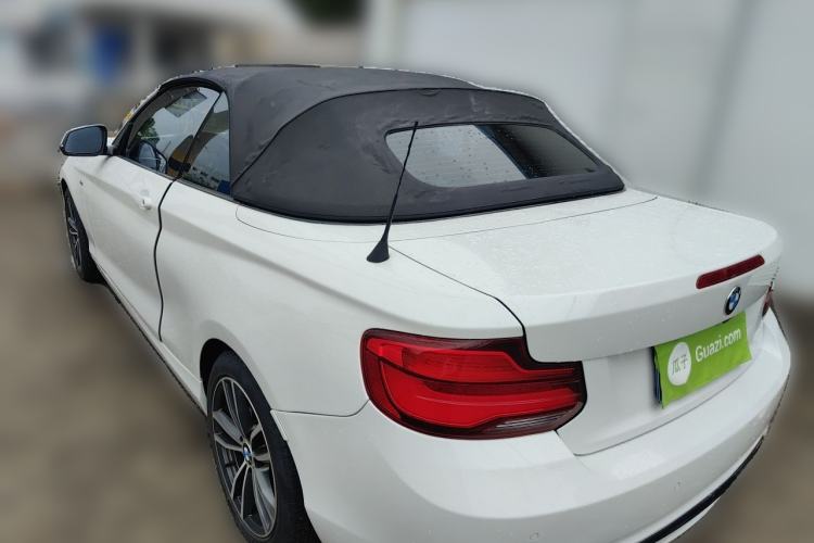 Used BMW 2 Series 2018 220i Convertible Coupe Sports Design Package Rear Left 45 Deg