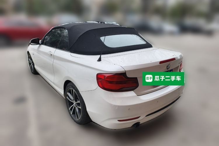 Used BMW 2 Series 2018 220i Convertible Coupe Sports Design Package Rear Left 45 Deg