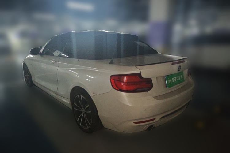Used BMW 2 Series 2018 220i Convertible Coupe Sports Design Package Rear Left 45 Deg