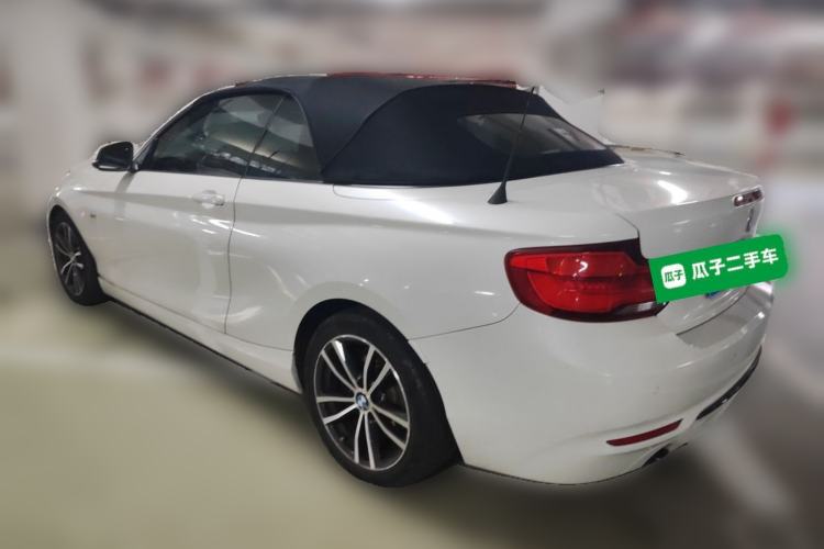 Used BMW 2 Series 2018 220i Convertible Coupe Sports Design Package Rear Left 45 Deg