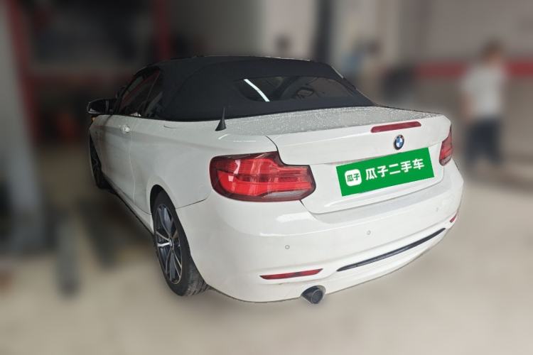 Used BMW 2 Series 2018 220i Convertible Coupe Sports Design Package Rear Left 45 Deg