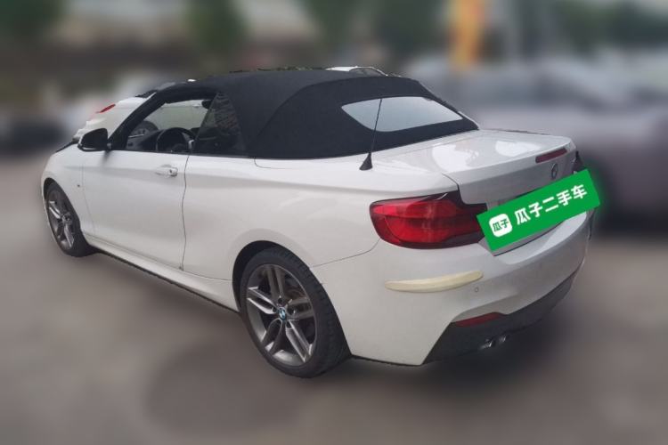Used BMW 2 Series 2018 225i Convertible Coupe Luxury Model M Sport Package Rear Left 45 Deg